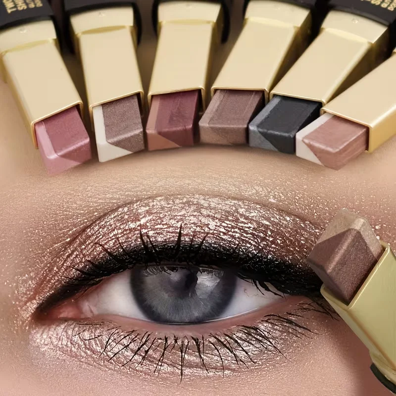 Dual-Color Eyeshadow Stick - W - đánh giá và giá Gold 6138